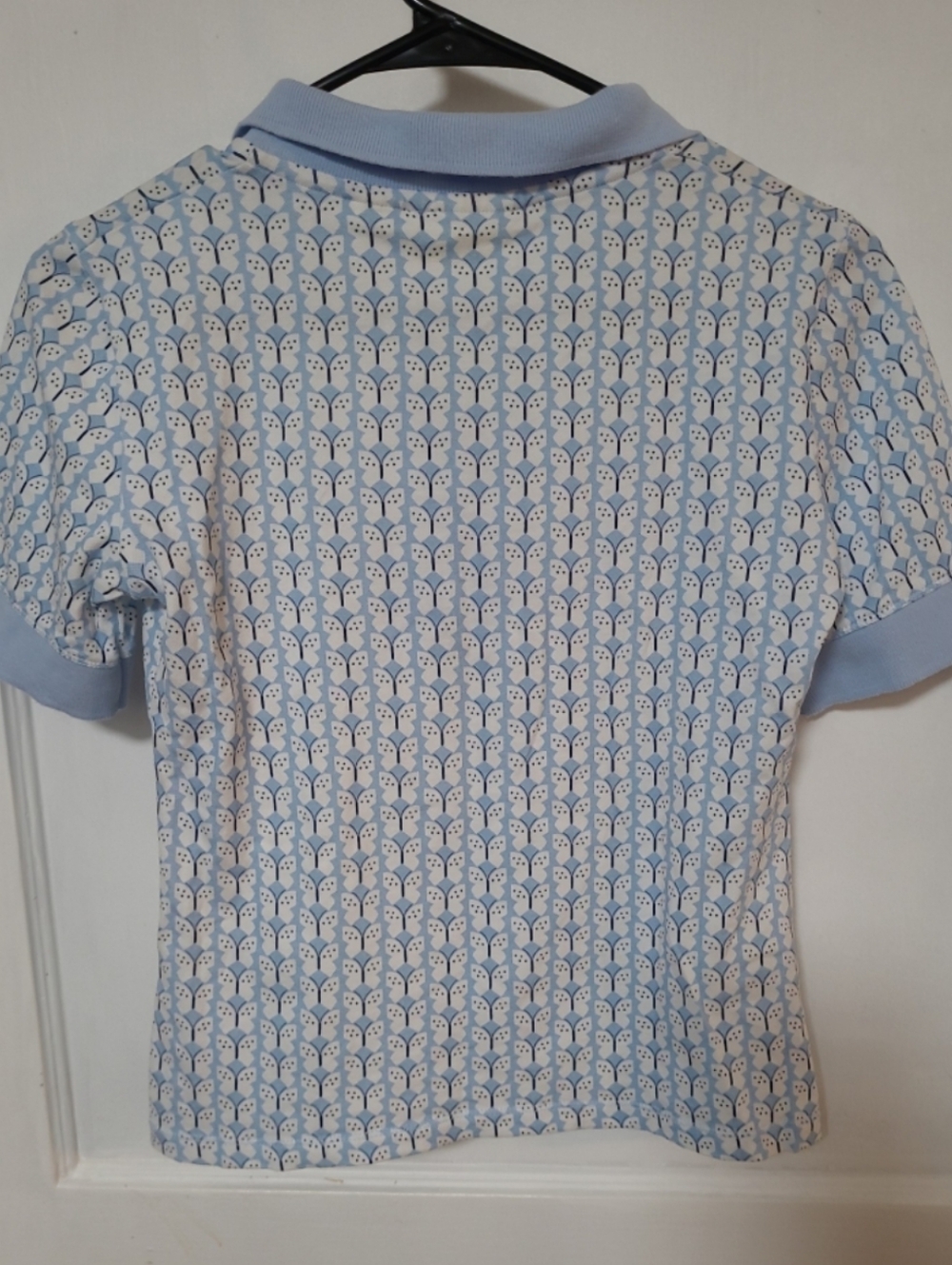 Anthropologie Maeve Butterfly Polo Top XS - Picture 4 of 4